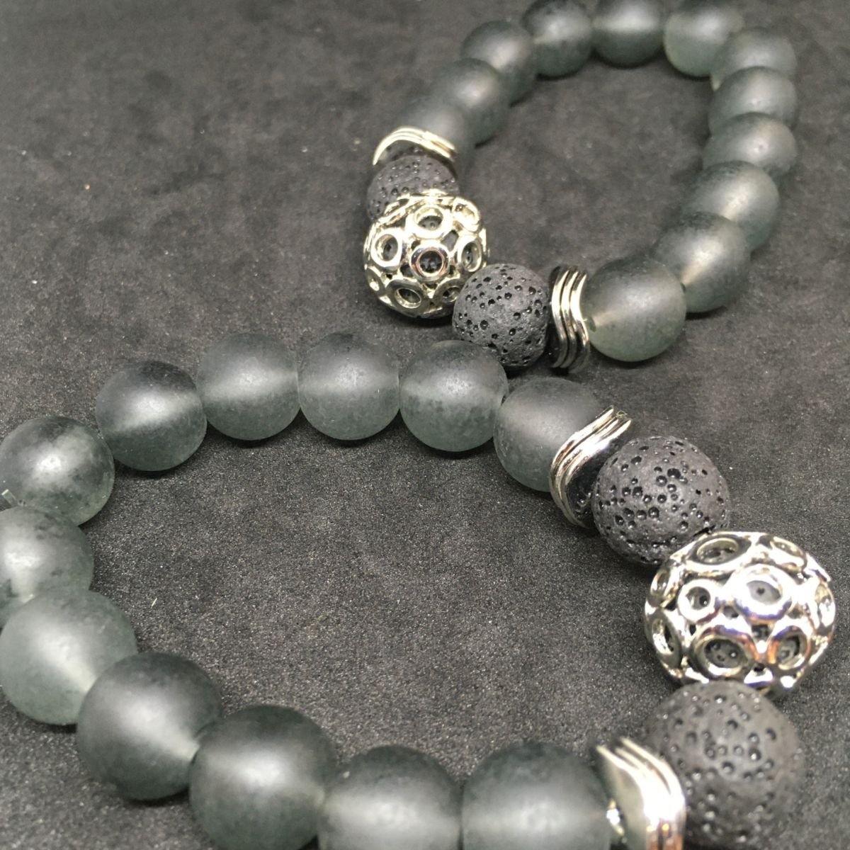 LAVA BEAD BRACELET