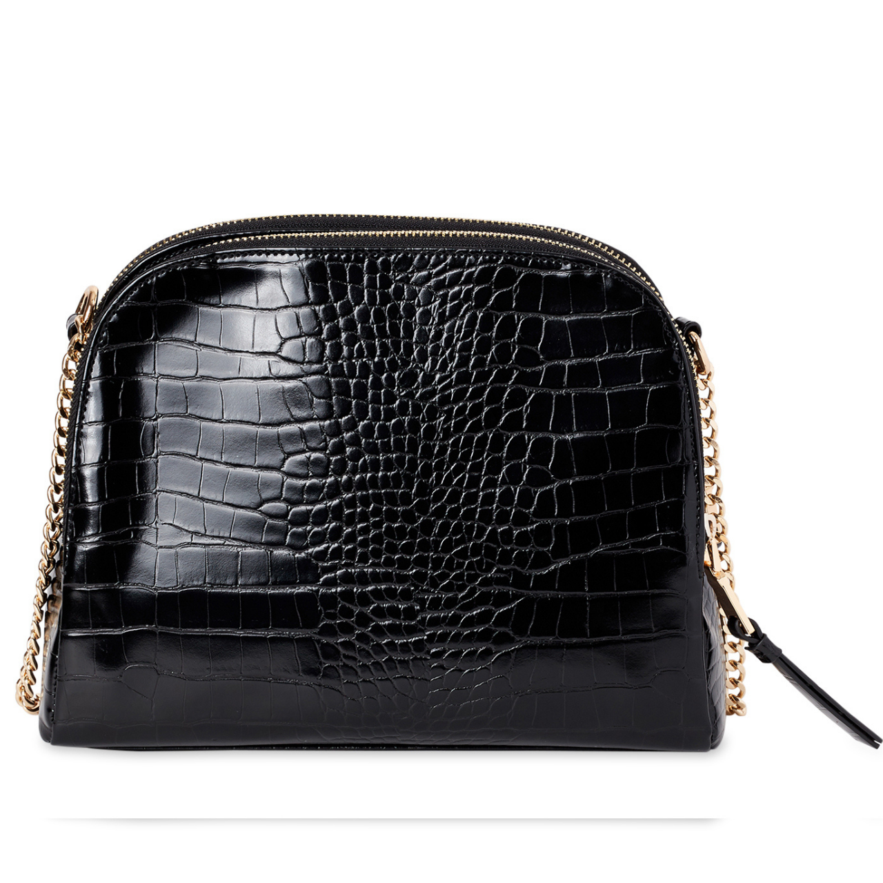 FAUX LEATHER CROSSBODY