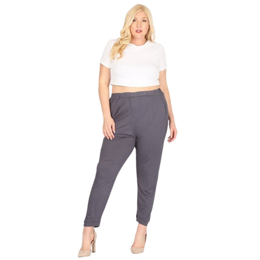 HIGH WAIST RELAXED FIT PANTS