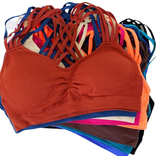 BEAUTIFUL CRISS CROSS BACK BRA